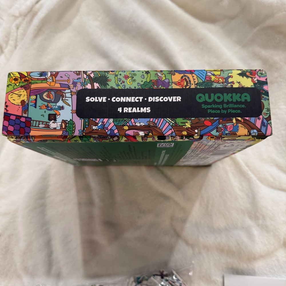 QUOKKA Seek & See Twigtail Kingdom 1000 Piece Mystery Jigsaw Puzzle 223 Secrets - Picture 4 of 6